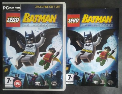 LEGO Batman Gra komputerowa PC PL polska wersja