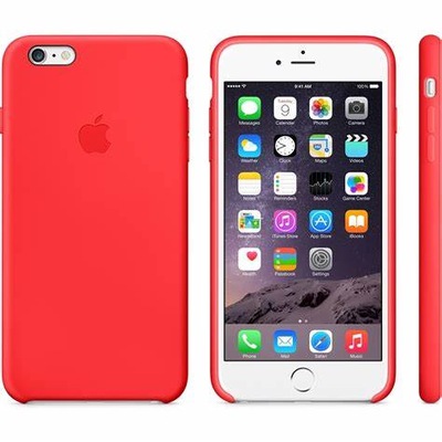 ORYGINALNE ETUI iPhone 6 PLUS SILICONE CASE RED