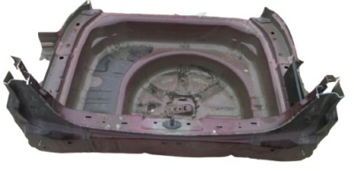 Ford flex 08- поддон pas задняя пол багажника задняя фото №1