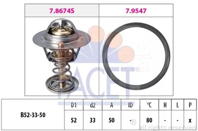 7.8674 TERMOSTATAS YOYOTA YARIS 