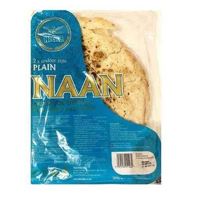 NAAN PLAIN 360G 2SZT HEERA CHLEBEK PIECZYWO INDYJSKIE PLACEK