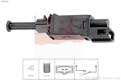 SWITCH LIGHT STOP VW 1-810-143  