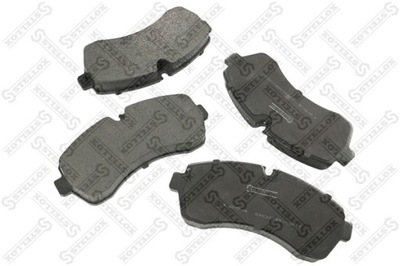 ZAPATAS DE FRENADO PARTE DELANTERA MB SPRINTER 509CDI-518CDI, VW CRAFTER 30-50 2.5TDI  