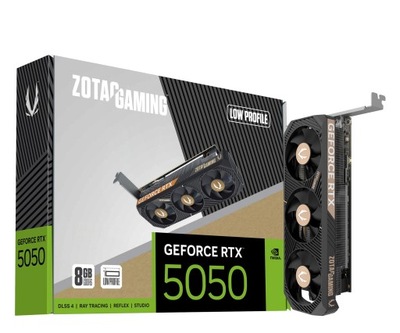 Karta graficzna NVIDIA Zotac GeForce RTX 5050 Low Profile 8GB GDDR6 DLSS4