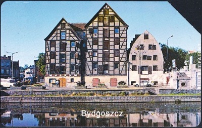 Karta używana Nr 47 50 imp. "Bydgoszcz - Spichlerz" w stanie dobrym