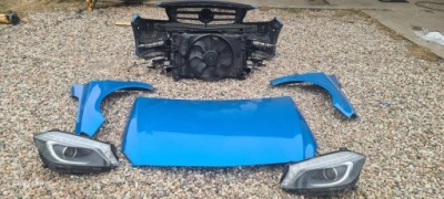 Mercedes w176 kompletny перед amg led bi ксенон капот бампер pas 162 фото №1