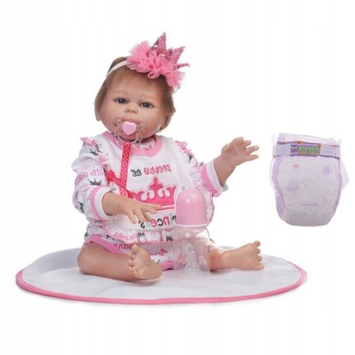 48 cm Prawdziwie wyglądająca lalka Reborn Girl w