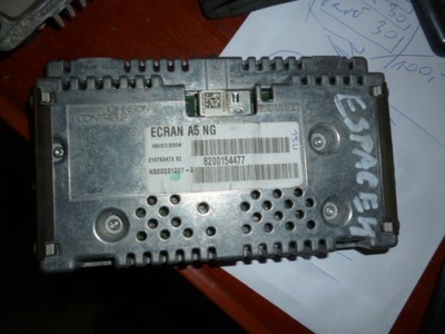 Экран cd навигации renault espace 8200154477 фото №1