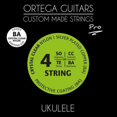 Ortega UKP-BA struny do ukulele barytonowego