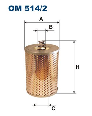 FILTRAS ALYVOS MAN F9 MERCEDES LK/LN2, MK, NG, O 301, 