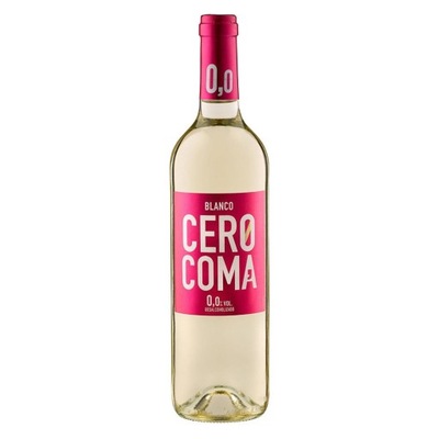 Wino Bezalkoholowe Białe Cero Coma Blanco 0% 750ml