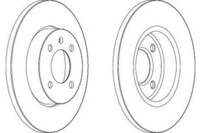 Гальмівні диски гальмівні 2szt chery cowin 3 seat inca tole фото №1
