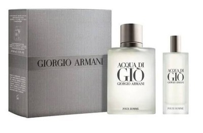 Perfumy Giorgio Armani Acqua Di Gio Pour Homme WODA PERFUMOWANA ZESTAW