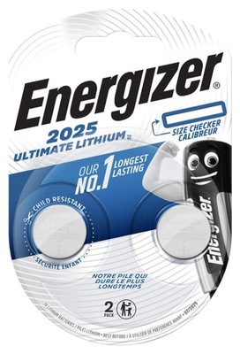 Bateria litowa CR2025 Energizer Ultimate Lithium