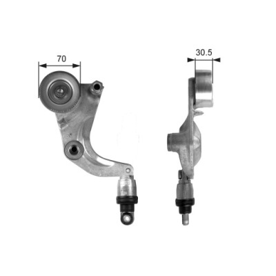 Натяжитель ремень поликлиновый honda accord viii civic viii crossroad cr-v i фото №1