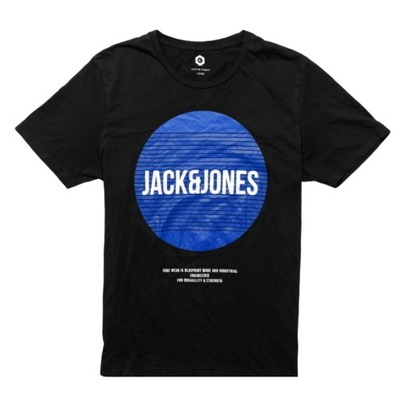 JACK & JONES _ CUDOWNA KRÓTKA KOSZULKA Z LOGO _ L/XL