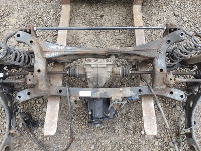 Kia sportage iii ix35 4x4 важіль поворотний кулак права ступиця підвіска задня фото №1