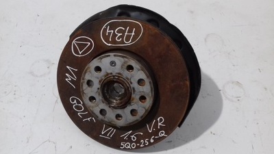 Vw golf vii поворотный кулак правый перед ступица 5q0256q фото №1