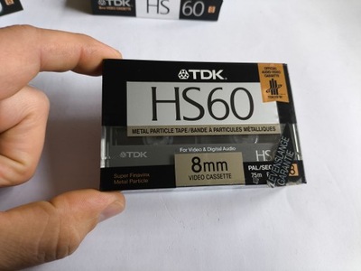 TDK Video 8 HS 60 8mm P5-60HS HS30 *2081