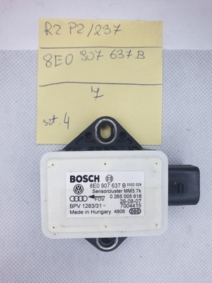 Audi оригінальний номер 8e0907637b датчик esp фото №1