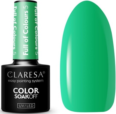 Claresa Lakier Hybrydowy Full Of Colours 5 5ml