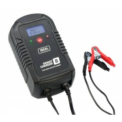 PROSTOWNIK ŁADOWARKA SMART CHARGER 8 LCD 6/12V IDEAL