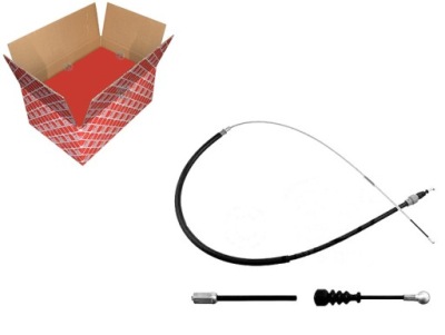 Трос гальма ручного skoda задня octavia 04-13 le фото №1