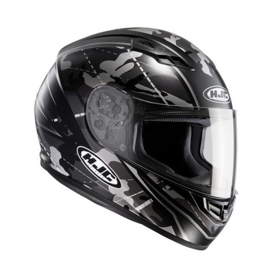 CASCO HJC CS-15 SONGTAN MC5 NEGRO MATE GRIS S  