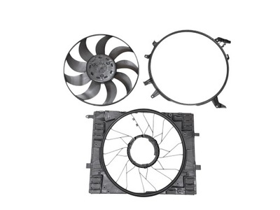 Лопать вентилятор рамка колесо радіатор mercedes cls c257 фото №1