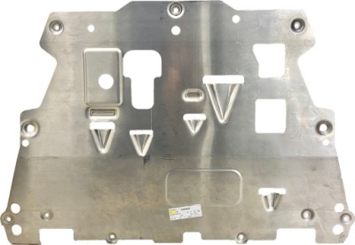 Алюминиевая накладка двигателя volvo фото №1