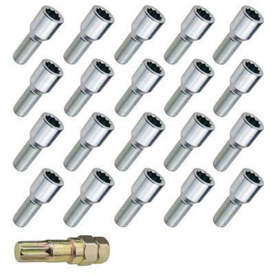 TORNILLOS M14X1,5 TORX PARA KOL ALFA ROMEO FIAT CITROEN PEUGEOT RENAULT NISSAN  