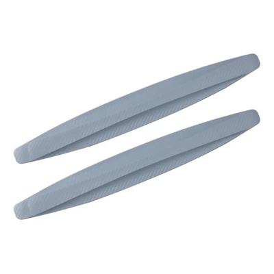 Car Bumper Protector Strip 2pcs Guard Corner Protection Strips Scrat~9228 