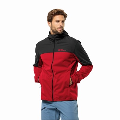 Męska kurtka softshellowa z kapturem Jack Wolfskin FELDBERG HOODY XXL