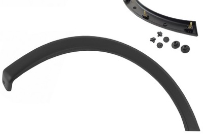 Opel corsa c combo молдинг накладка крила підкрилок фото №1