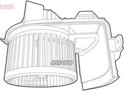 DENSO DEA23004 VENTILADOR INTERIOR RENAULT KANGOO  