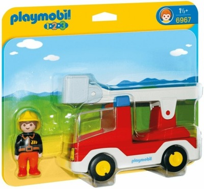 PLAYMOBIL 6967 Wóz strażacki z drabiną