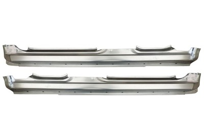 Nissan qashqai j10 07- поріг пороги оцинковка klokkerholm le+pr фото №1