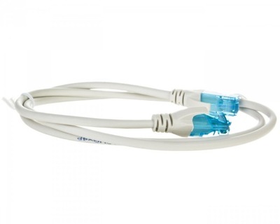 Kabel patchcord U/UTP kat.5e szary 1m DK-1512-010