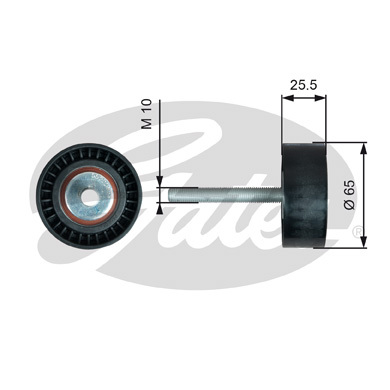 ROLLO PROPULSOR CORREA MULTICOSTAL DRIVEALIGN GATES T36772  