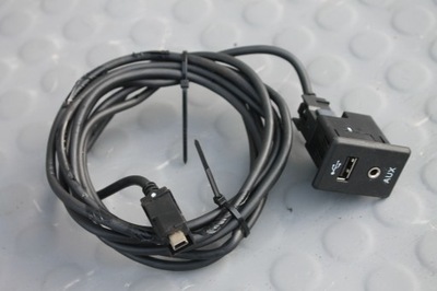 ГНЕЗДО PORT USB AUX JACK ПРОВОДКА NISSAN QASHQAI J11 13-21