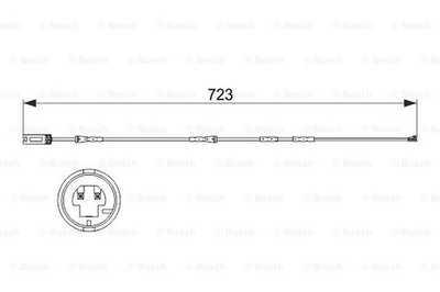 SENSOR PADS BOSCH 1 987 473 514 1987473514  