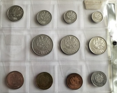 zestaw monet Armenia 11 szt.