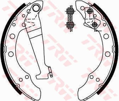 КОЛОДКИ ТОРМОЗНЫЕ TRW GS8092