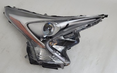Лампа правая перед koito led toyota prius xw50 iv 2015-2019 фото №1