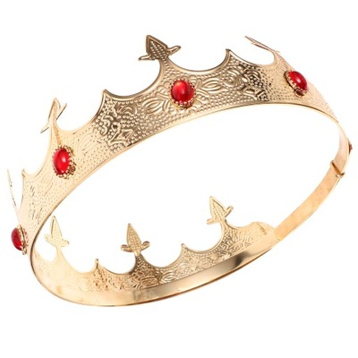 Korona księcia korona Cosplay dekoracyjna korona na przyjęcie