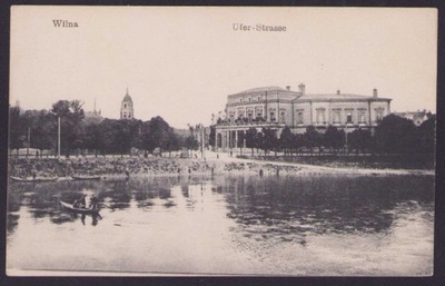 Wilno ulica Nadbrzeżna - Wilna Ufer-Strasse