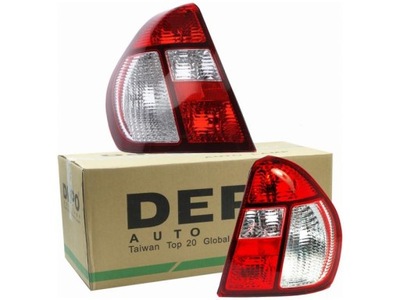 Лампы задняя renault clio ii 98-01 thalia i 00-04 sedan фото №1