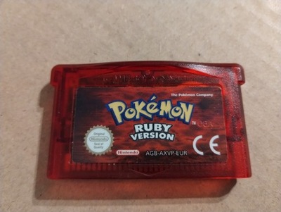 Gra POKEMON RUBY VERSION GBA Nintendo Game Boy Advance