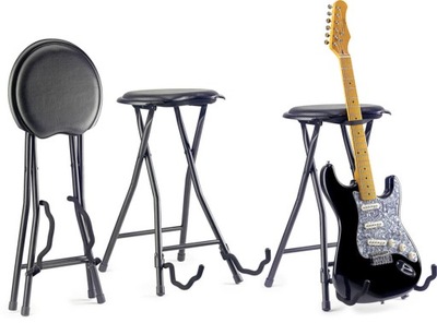 Stagg SGIST-300 stołek dla gitarzysty ze statywem