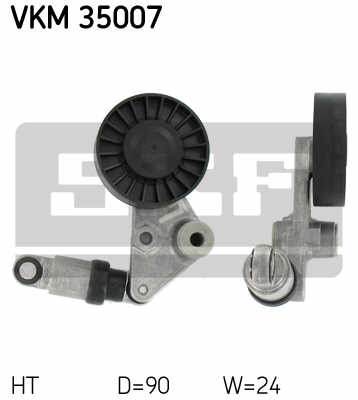 RITINĖLIS ĮTEMPIMO PK SKF VKM 35007 VKM35007 